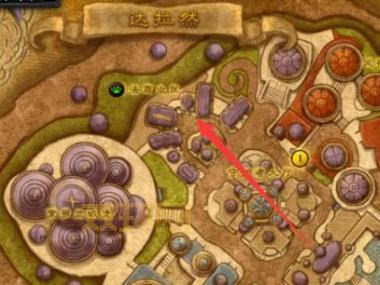 魔兽世界:达拉然拍卖行位置指南,从此不再迷路!