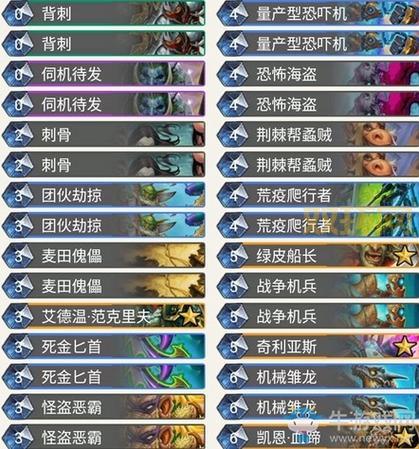 亡语贼卡组解析:巫妖王的进军新宠