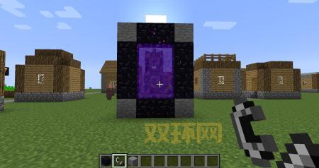 我的世界手机版地狱门制作教程:新手也能轻松进入下界!