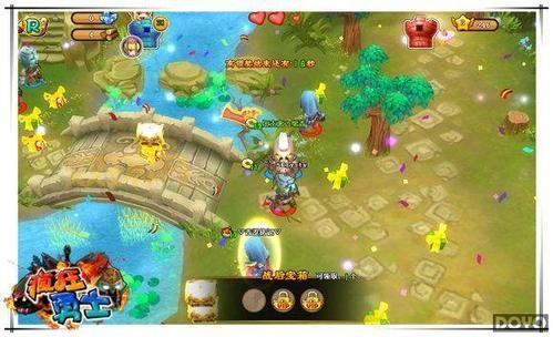 疯狂勇士:萌系3D,颠覆传统竞技模式!