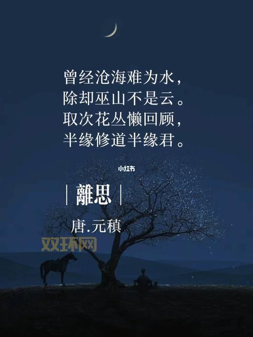 取次花丛懒回顾:元稹经典诗句背后的情感故事