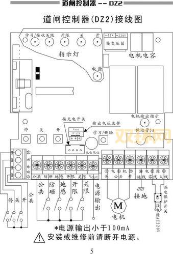 2265464：电动控制挡杆式自动通道详解