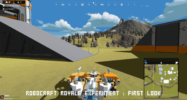 Robocraft：打造你的独特战斗机器人世界