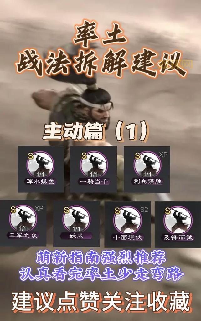 三国志12战法搭配技巧:新手玩家必看的搭配指南