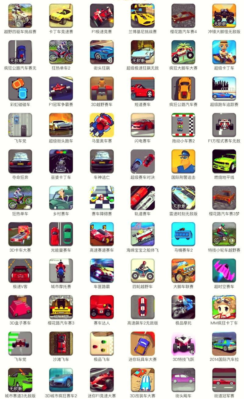 破解版赛车游戏大全中文版下载,这些你必须知道!