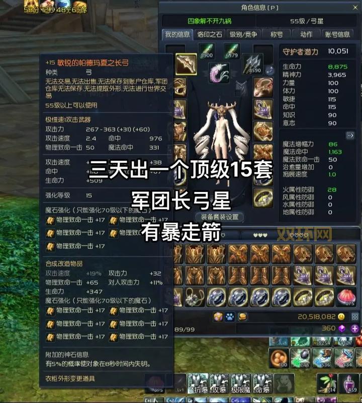 永恒之塔弓星装备怎么选？最强弓星装备搭配推荐！