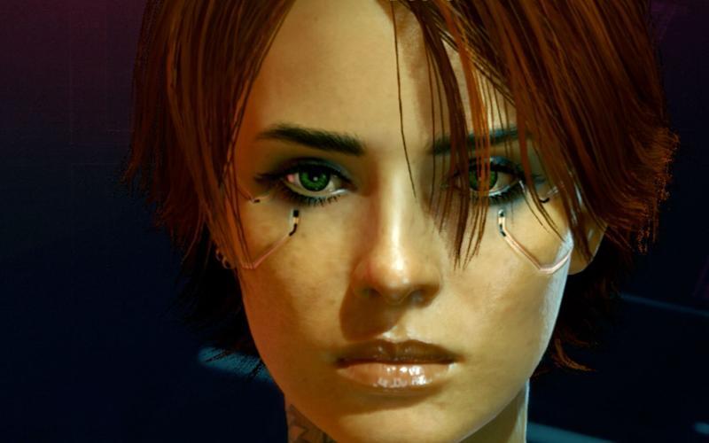 赛博朋克2077女V捏脸亚洲风教程,让你拥有独一无二的东方魅力!