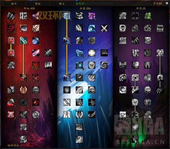 玩转80级死亡骑士，输出天赋手法加点攻略看这里！