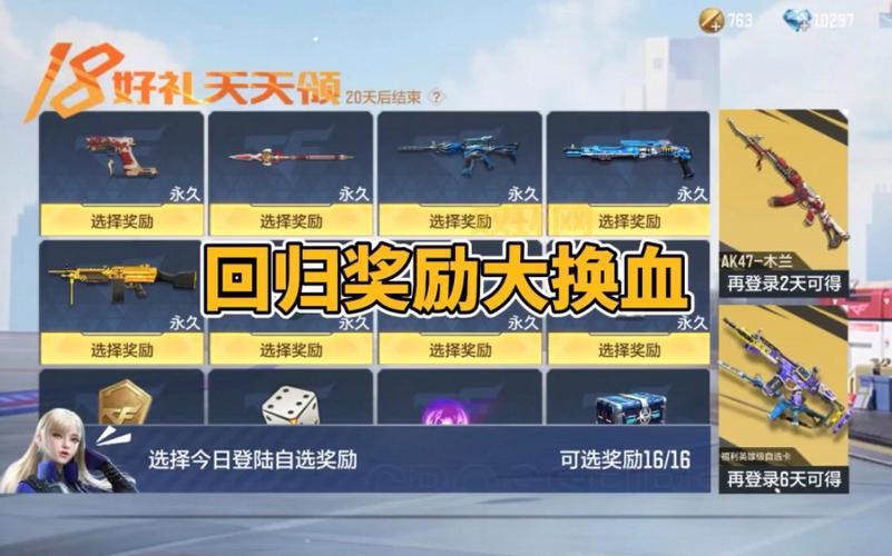 cf王者归来回归奖励有哪些？资深玩家给你分析！