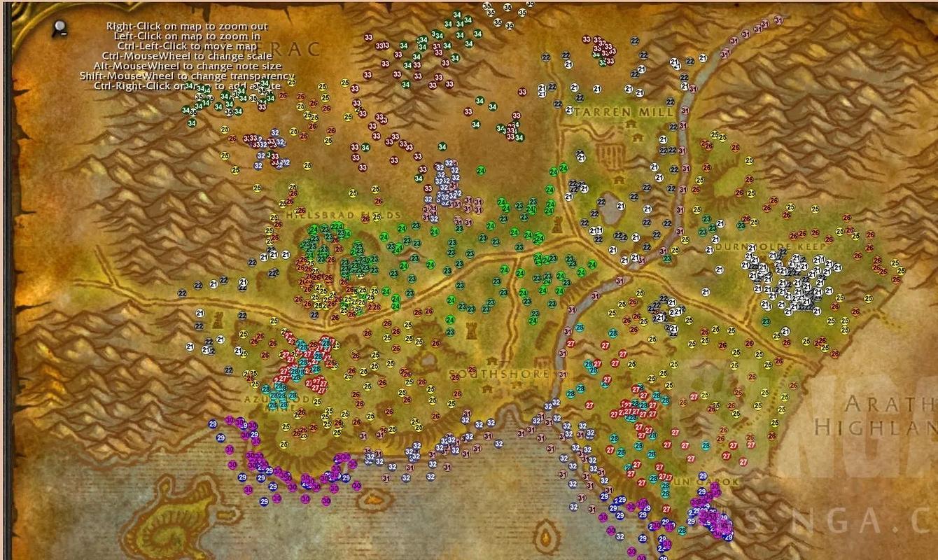 想知道蛮皮哪里多？来看看这几个地图的怪物分布吧！