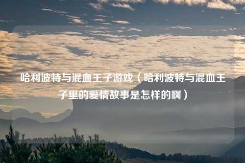 哈利波特与混血王子游戏（哈利波特与混血王子里的爱情故事是怎样的啊）