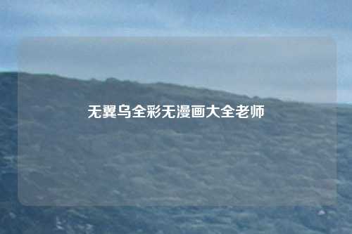 无翼乌全彩无漫画大全老师