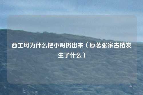 西王母为什么把小哥扔出来（原著张家古楼发生了什么）