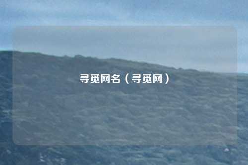 寻觅网名（寻觅网）