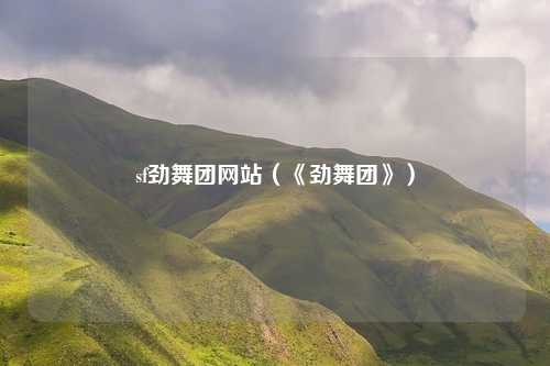 sf劲舞团网站(《劲舞团》)