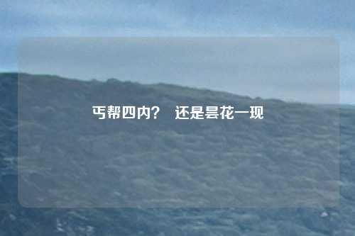 丐帮四内? 还是昙花一现