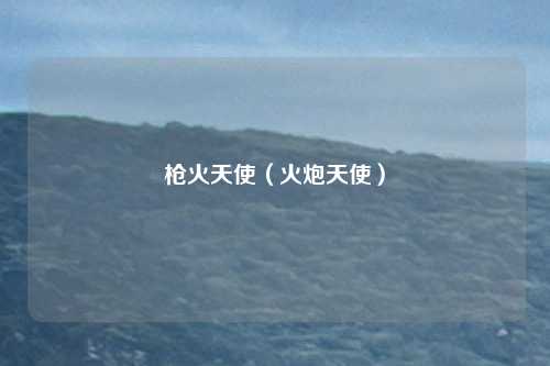 枪火天使(火炮天使)