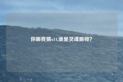 你画我猜u14,谁是灵魂画师?