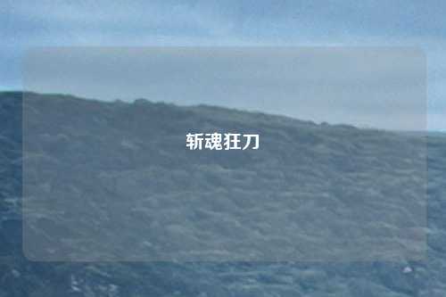斩魂狂刀