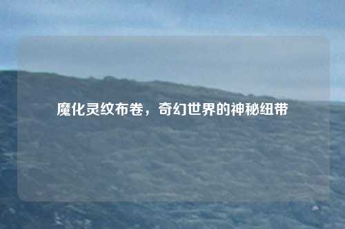 魔化灵纹布卷，奇幻世界的神秘纽带