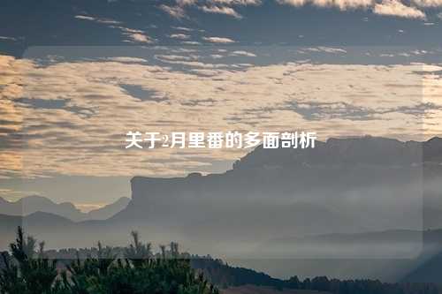 关于2月里番的多面剖析