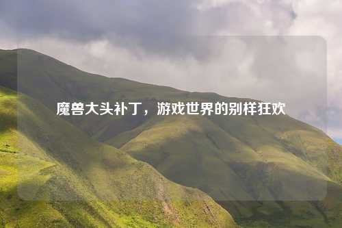 魔兽大头补丁，游戏世界的别样狂欢