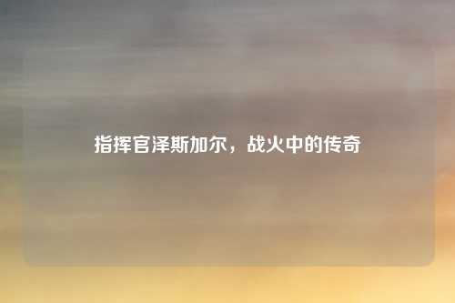 指挥官泽斯加尔，战火中的传奇