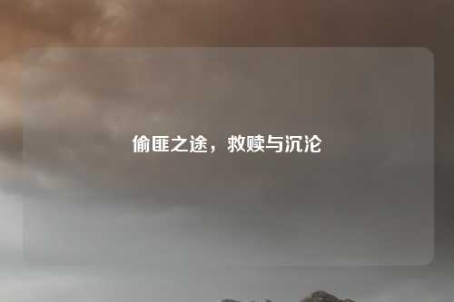 偷匪之途,救赎与沉沦