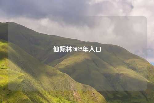 仙踪林2022年入口