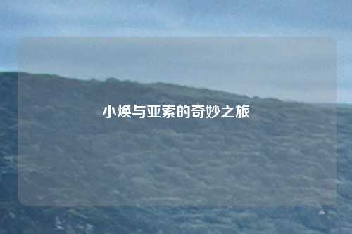 小焕与亚索的奇妙之旅