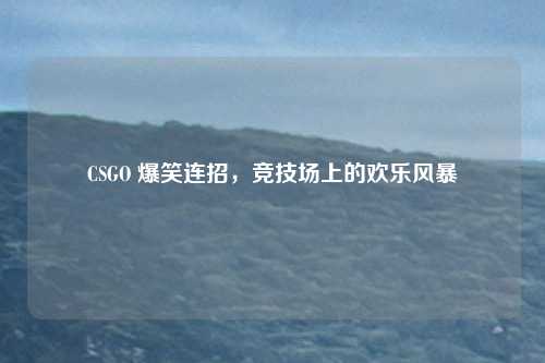 CSGO 爆笑连招,竞技场上的欢乐风暴