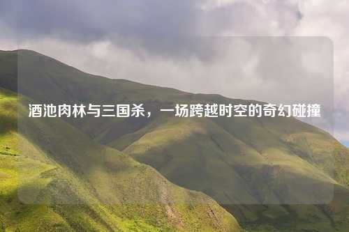酒池肉林与三国杀，一场跨越时空的奇幻碰撞
